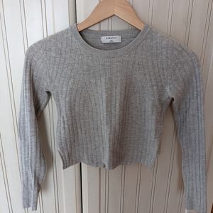Aritzia Babaton Grey long sleeve